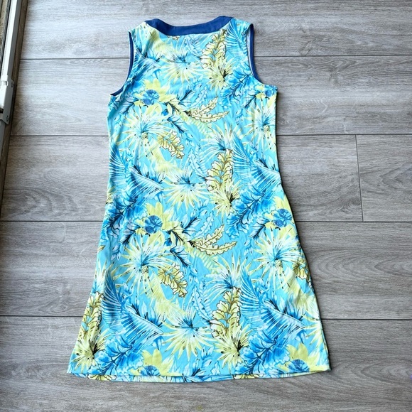 Simon Chang Sleeveless Tunic Jersey Dress - Picture 11 of 14